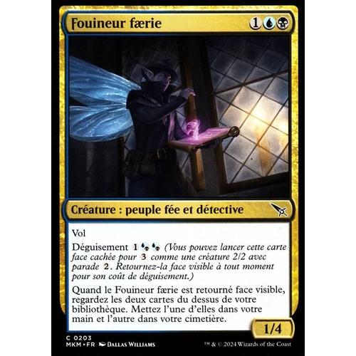 Fouineur Faerie - Magic - Meurtres Au Manoir Karlov Vf - C - 203