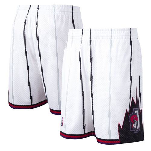 Toronto Raptors Mitchell And Ness Hardwood Classics Home Swingman Shorts - Hommes