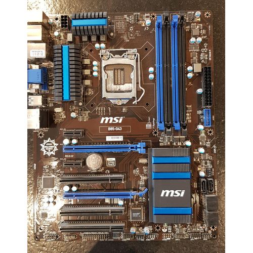 Carte mere MSI B85-G43 socket intel lga 1150