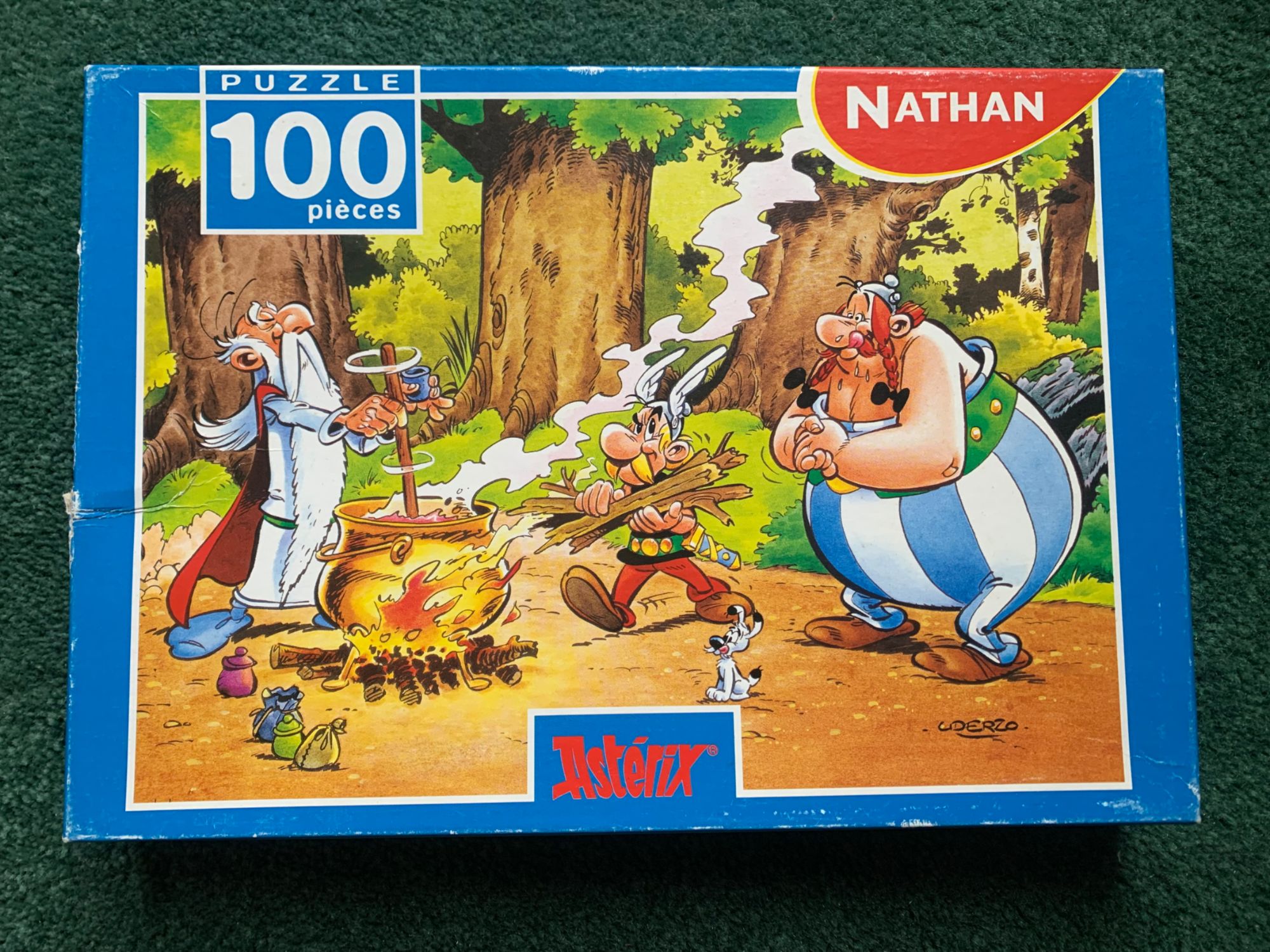 Asterix - Puzzle - La Potion Magique - Complet 100 Pièces (Nathan, 2001)