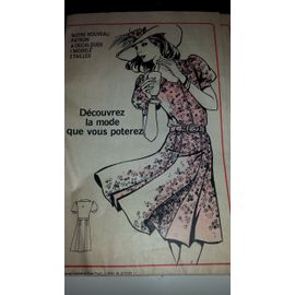 Supplément Patron De La Revue Écho De La Mode / Chez Nous N°11: Une Robe Pour Toutes Tailles 40 Et 44