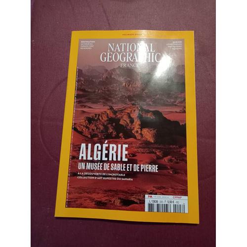 National Geographic ---293--L Algerie Un Musee De Sable Et De Pierre