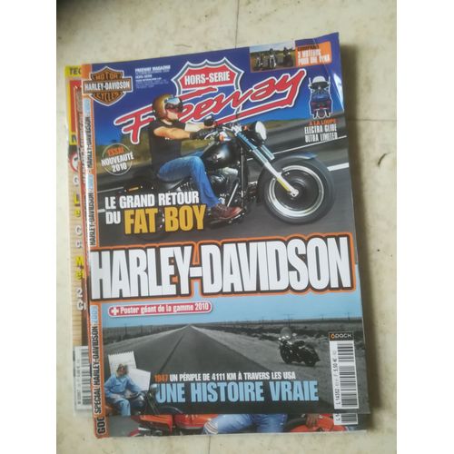 Freeway Hors Serie 63 De 2009 Flstfb Fat Boy Special,Street Bob 96ci,110ci,88ci,Emslie,Fat Boy