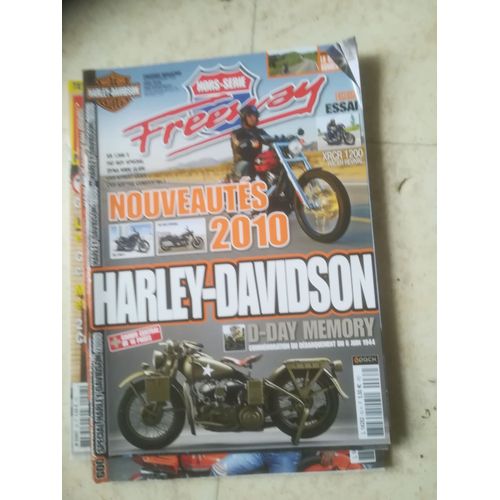 Freeway Hors Serie 62 De 2009 D Day Memory,Wla,Wlc,Electra Glide,Cvo Ultra Classic,Xrcr 1200