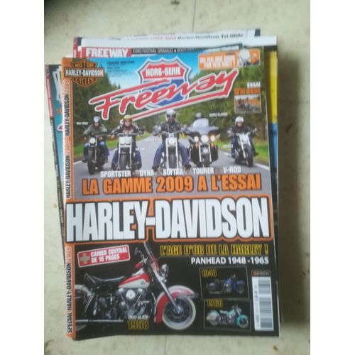 Freeway Hors Serie 61 De 2009 Sportster,Panhead,Electra Ultra Classic,V Rod Muscle,Cvo Road Glide