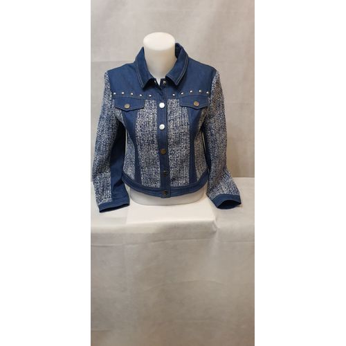 Veste Bleu Femme Jus D'orange Paris Taille 40
