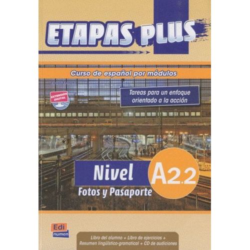 Etapas Plus Nivel A2.2 Fotos Y Pasaporte - Libro Del Alumno (1 Cd Audio)