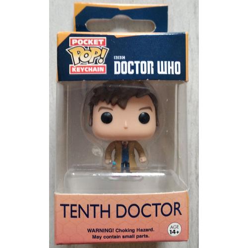 Funko Pop Porte-Clés Figurine Doctor Who Dixième Docteur