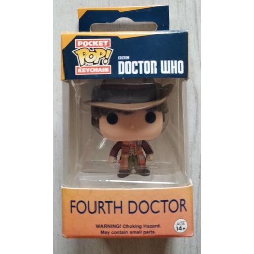 Funko Pop Porte-Clés Figurine Doctor Who Quatrième Docteur