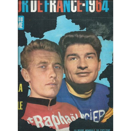 Miroir Du Cyclisme 01/06/1964 Tour De France Avec Sa Carte Poulidor/Maurice Vidal, Anquetil/Robert Descamps, Table Ronde Des 5 Dircteurs Sportifs/Emile Besson, Van Looy/Marc Jeuniau, Adorni, Zillioli