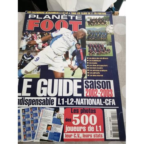 Planète Foot Guide Saison 2002-2003