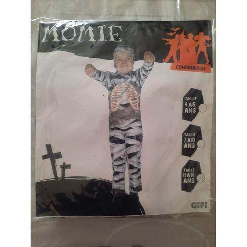 Costume Halloween Momie Enfant