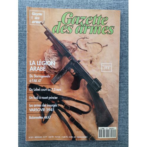 Ouvrage La Gazette Des Armes No 221