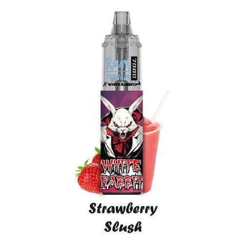 Puff Tornado -Strawberry Slush- 7000 puff by RandM - White Rabbit- 2%-