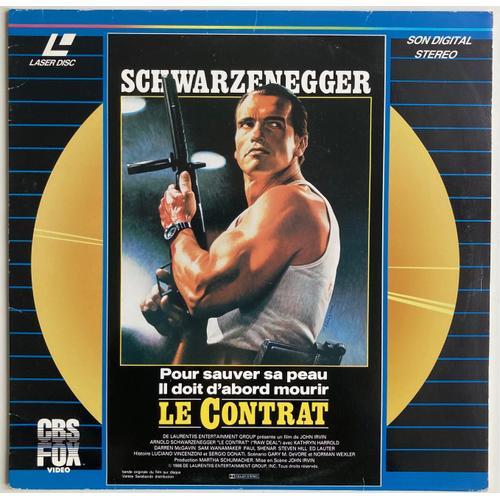 Laserdisc Le Contrat Arnold Schwarzenegger 1990