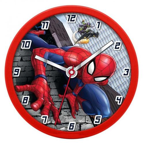 Kids licensing - Horloge Mural Spiderman - 25 cm