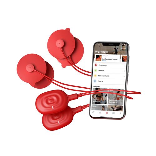 Theragun Powerdot 2.0 Duo Stimulateur Musculaire Électronique Electrodes Rouge