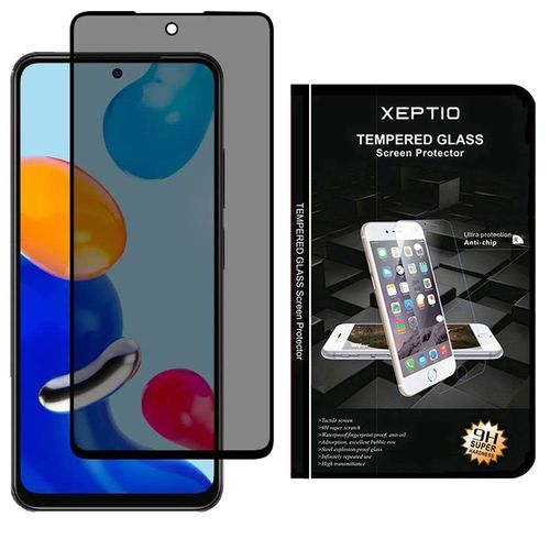 Protection D'écran Vitre Espion Pour Xiaomi Redmi Note 13 Pro 5g En Verre Trempé - Tempered Glass Protecteur D'écran De Confidentialité - Xeptio