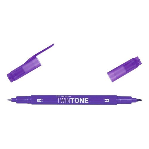 Tombow Feutre Dessin Double Pointe 0,8 Et 0,3 Mm Twintone Grain De Raisin