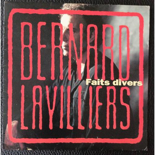 Bernard Lavilliers - Faits Divers (4'10 Version Remixée) + Salomé (3'37) - 1991 Barclay 865140-7 France - Sp/45rpm/7" - Boutique Axonalix