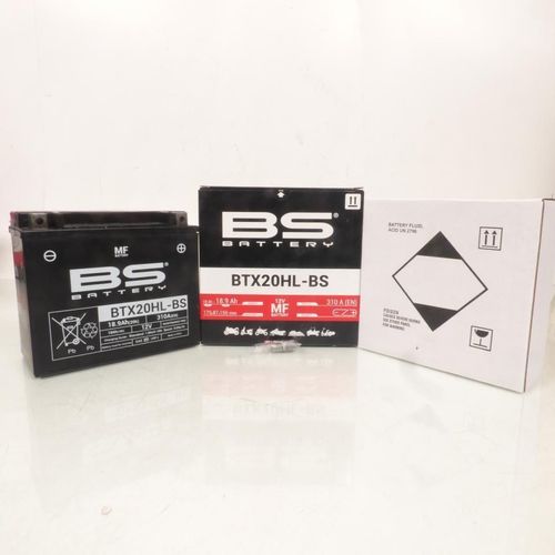 Batterie Bs Battery Pour Moto Harley Davidson 1584 Fxd Series Dyna 2007 À 2010 Neuf