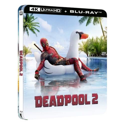 Deadpool 2 - 4k Ultra Hd + Blu-Ray - Boîtier Steelbook Limité