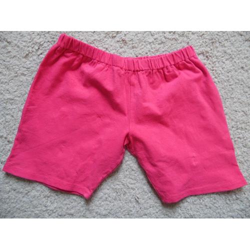 Cycliste Fille Fushia Stretch Taille 10/12 Ans