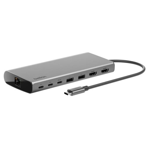 Belkin CONNECT 8-in-1 Dual Display Core Hub - Station daccue