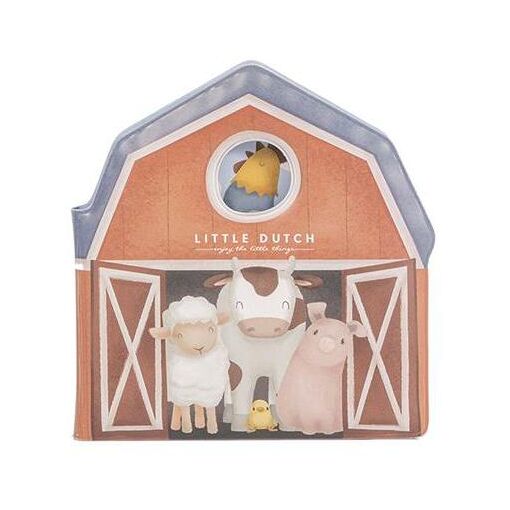 Rubo Toys Bath Book Little Farm Livre de bain Multicolore