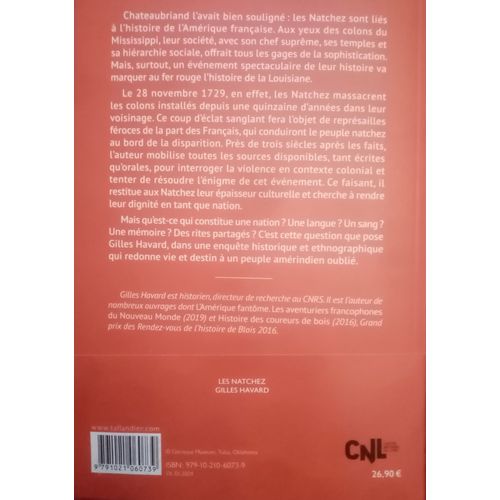 Les Natchez - Une Histoire Coloniale De La Violence