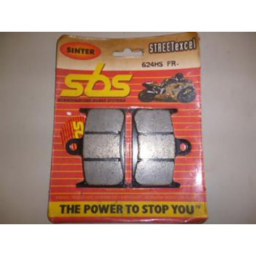 Plaquette De Frein Sbs Pour Moto Triumph 1050 Sprint St 2008 Avg / Avd Neuf