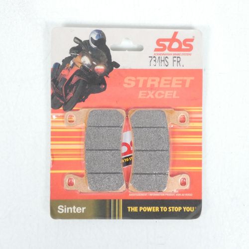 Plaquette De Frein Sbs Pour Moto Harley Davidson 1745 Flstf Fat Boy 2018 Av Neuf