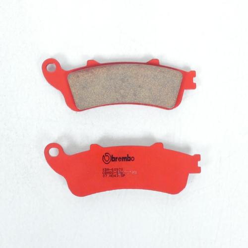 Plaquette De Frein Brembo Pour Moto Honda 800 Vfr Fi Vtec 2002 À 2009 Avg / Ar Neuf