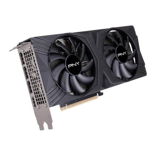 PNY Geforce RTX 4070 SUPER 12GB - VERTO Overclocked Dual Fan Edition - carte graphique - GeForce RTX 4070 Super - 12 Go GDDR6X - PCIe 4.0 x16 - 3 x DisplayPort, HDMI