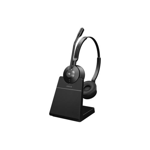 Jabra Engage 55 Stereo - Micro-casque - sur-oreille - DECT - sans fil - Certifié pour Microsoft Teams