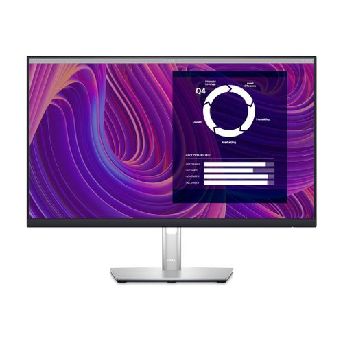 Dell P2423D - Écran LED - 23.8" - 2560 x 1440 QHD @ 60 Hz - IPS - 300 cd/m² - 1000:1 - 5 ms - HDMI, DisplayPort - noir - Conformité TAA - avec 3 ans de service d'échange avancé et garantie...