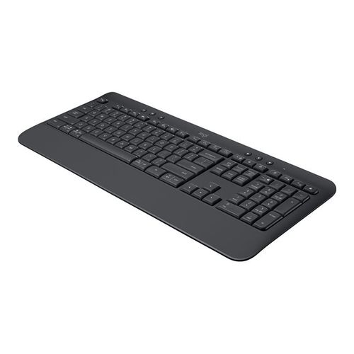 Logitech Signature - Clavier - sans fil - Bluetooth 5.1 - QWERTZ - Allemand - graphite