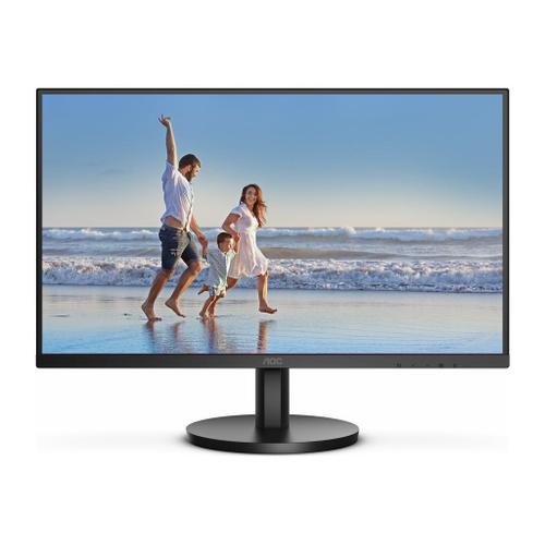 AOC Basic-line 27B3HA2 - B3 Series - écran LED - 27" - 1920 x 1080 Full HD (1080p) @ 100 Hz - IPS - 250 cd/m² - 1300:1 - 1 ms - HDMI, VGA - haut-parleurs - noir