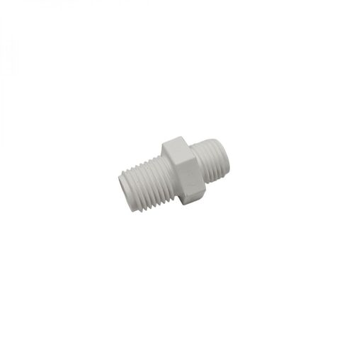 Hayward - Raccord, manchon d'adaptation 1/4' pour distibuteur de produits chimiques de piscine - Blanc - CLX220P - Hayward