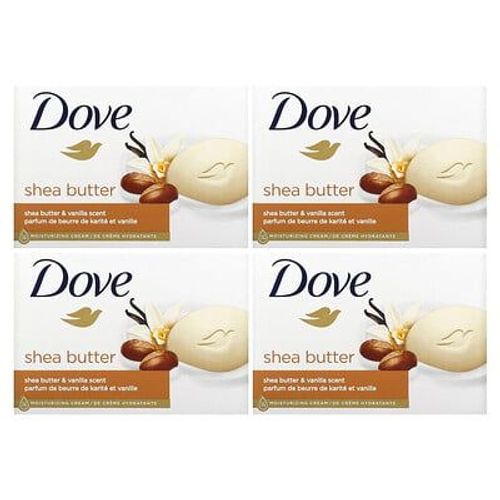 Dove Barre De Savon De Beauté, Beurre De Karité Et Vanille, 2 Barres, 106 G Chacune 