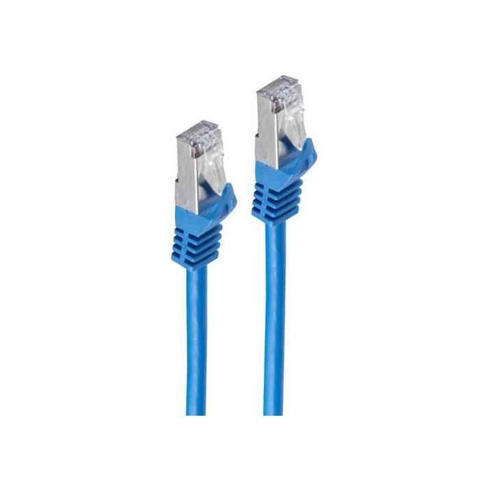 shiverpeaks Cable patch plat BASIC-S U/FTP, cat.7, 2,00 m Bleu
