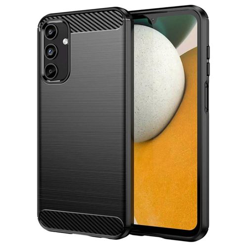 Coque Pour Samsung Galaxy A15 4g / 5g - Housse Etui Silicone Gel Carbone + Film Ecran - Noir