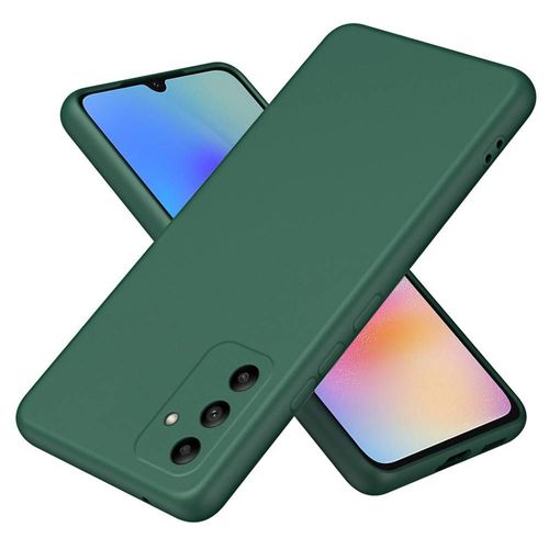 Coque Pour Samsung Galaxy A05s - Housse Etui Silicone Gel Fine + Film Ecran - Vert