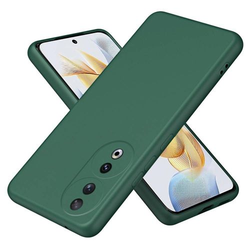 Coque Pour Huawei Honor 90 5g - Housse Etui Silicone Gel Fine + Film Ecran - Vert