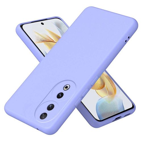 Coque Pour Huawei Honor 90 5g - Housse Etui Silicone Gel Fine + Film Ecran - Mauve