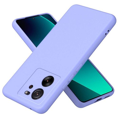 Coque Pour Xiaomi 13t / 13t Pro 5g - Housse Etui Silicone Gel Fine + Film Ecran - Mauve