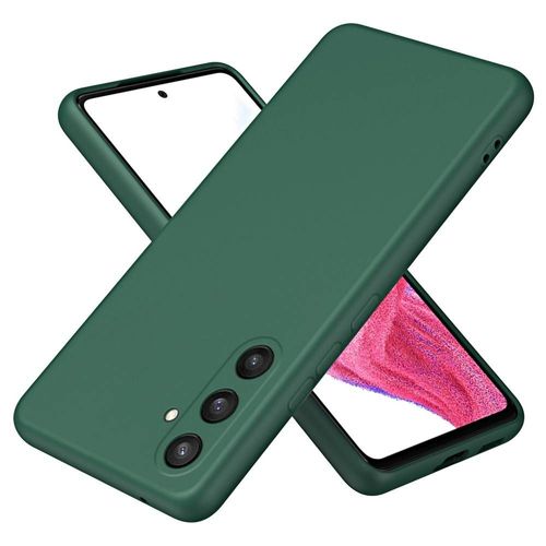Coque Pour Samsung Galaxy S24 5g - Housse Etui Silicone Gel Fine + Film Ecran - Vert
