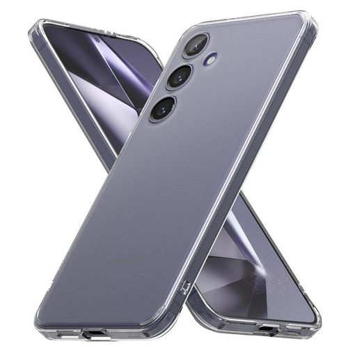 Coque Pour Samsung Galaxy S24 Plus 5g - Housse Etui Silicone Gel Fine + Verre Trempe - Transparent Tpu
