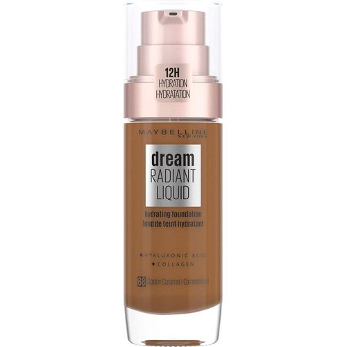 Fond De Teint Fluide Perfecteur De Teint - Fps13 - Dream Satin Liquid - Caramel Ambré (68) - 30 Ml - Maybelline New York 
