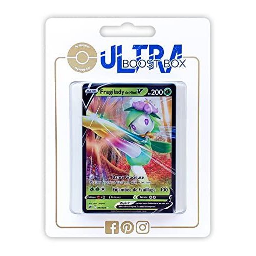 Fragilady De Hisui V 17 189 - Ultraboost X Epée Et Bouclier 10 Astres Radieux - Coffret De 10 Cartes Pokémon Françaises